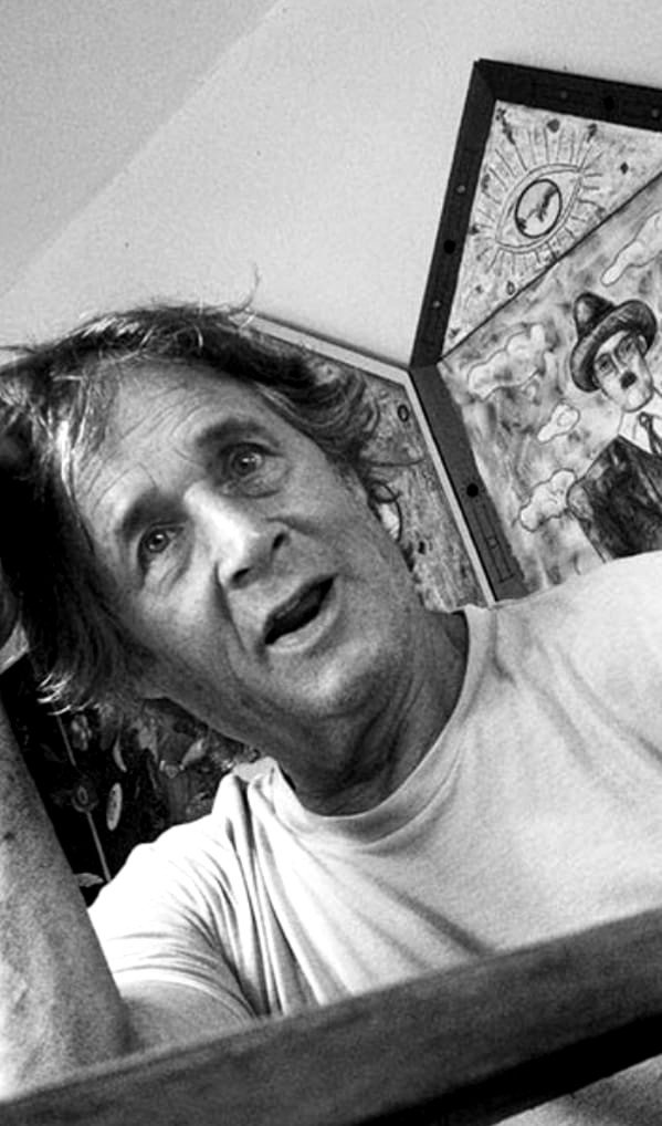 Pablo Krisch, retrato fotográfico en blanco y negro
